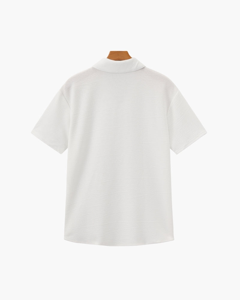 Cotton Polo & Pantalon Set