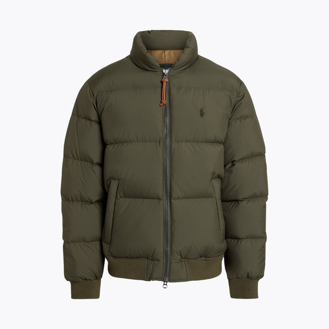 RL Textured Ripstop Down Jacket